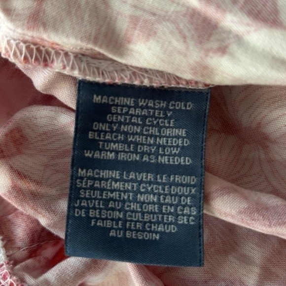 Caribbean Joe Pants Womens Size 16 Casual Travel Tropical Rayon Wide Leg Cropped - Picture 14 of 15